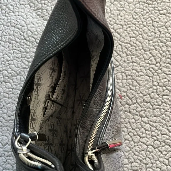 Bodhi used black and gray shoulder bag - Picture 5 of 7